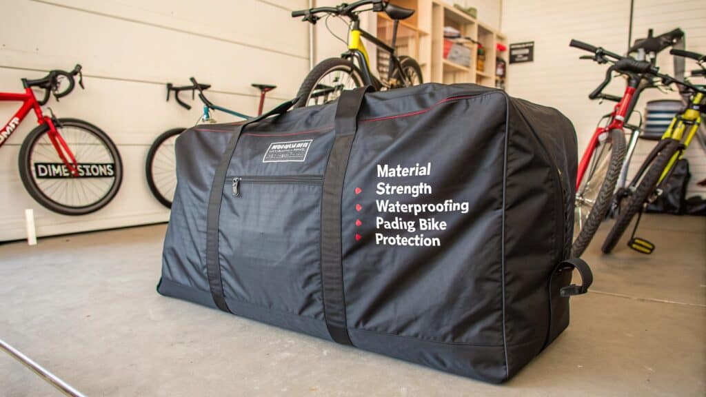Requisitos para una bolsa de transporte de bicicleta