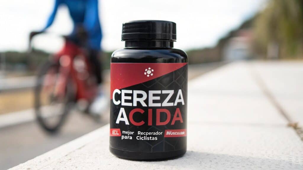 Cereza Ácida el mejor recuperador muscular para ciclistas