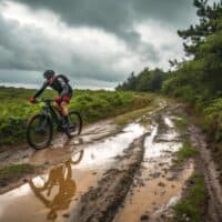 Técnica para ir con nuestra mtb por terrenos húmedos y con barro