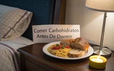 Comer carbohidratos antes de dormir