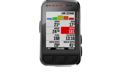oferta en ciclocomputador wahoo element bolt con sensores incluidos