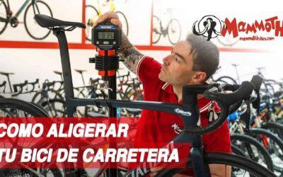 tips para aligerar una bicicleta de carretera