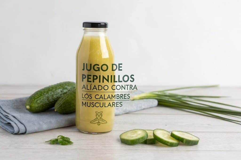 Jugo de Pepinillos Aliado Contra los Calambres Musculares