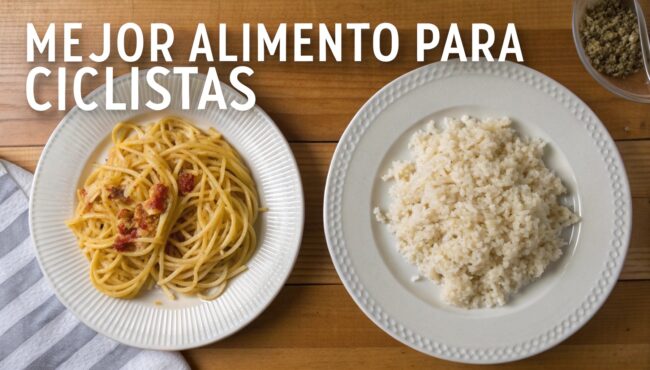 Pasta o arroz: Mejor Alimento para Ciclistas