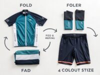c mo doblar ropa de ciclismo