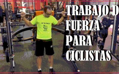 entrenamiento en el gimnasio para ciclistas