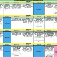 Entrenamientos para triatletas planificación