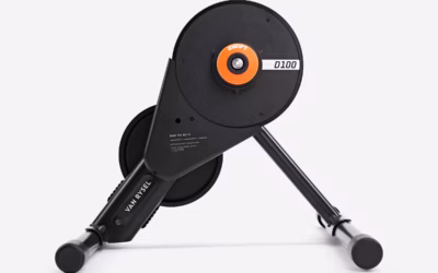 rodillo entrenamiento van rysel d100 zwift click and cog