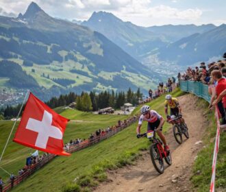 Campeonato Del Mundo Uci Mtb 2025: Valais, Suiza, Se Prepara Para El Espectáculo