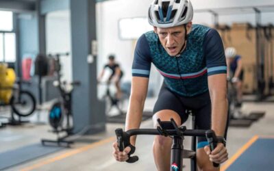 entrenamiento de ciclismo de una hora