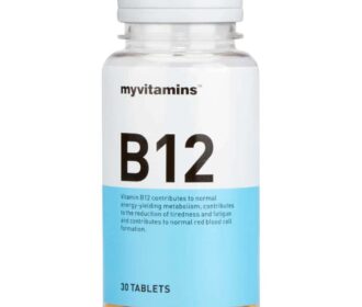 ¿Qué Hay Que Comer Y Beber Para Recuperarse Apropiadamente? 1 Vitamin B12 - 1 Month (30 Tablets)