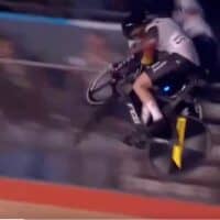 Impresionante accidente en la Champions League de ciclismo en pista de Londres