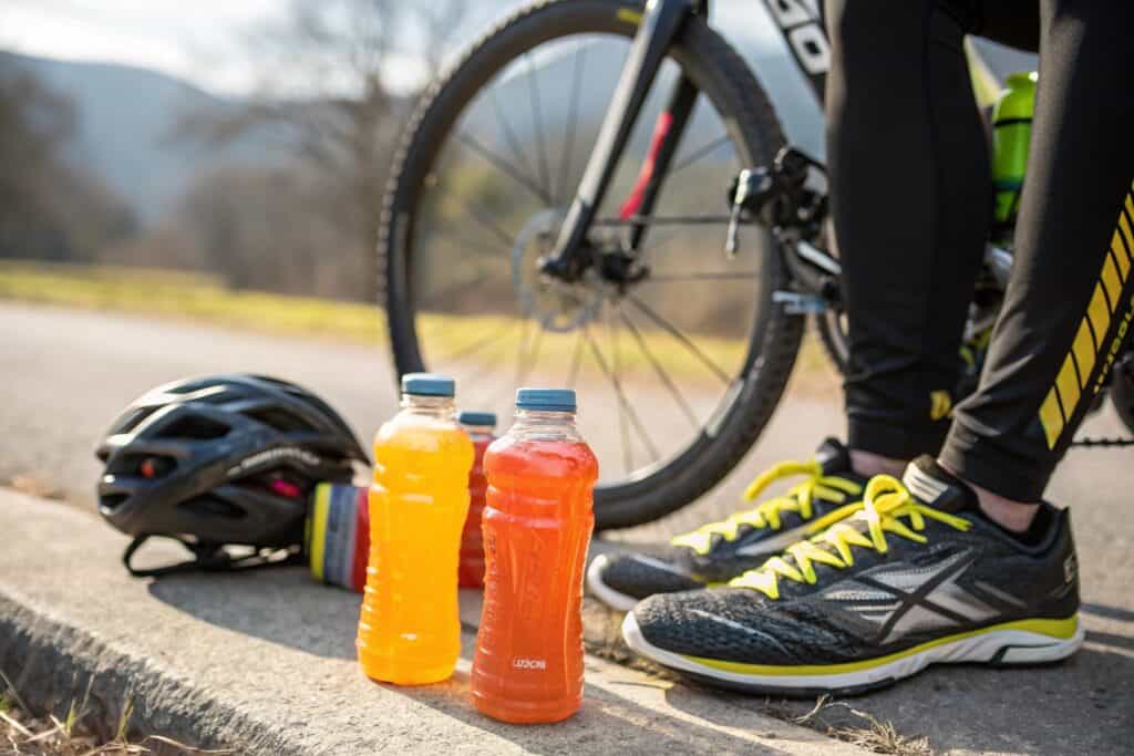 Bebidas energéticas y ciclismo
