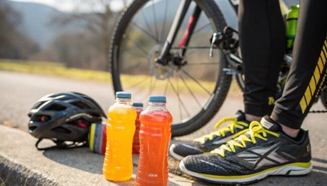Bebidas energéticas y ciclismo