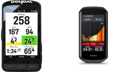 Garmin Edge 1050 contra Wahoo element ace