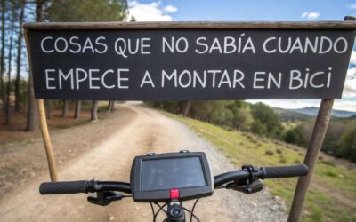 cosas que no sab a cuando empec a montar en bici