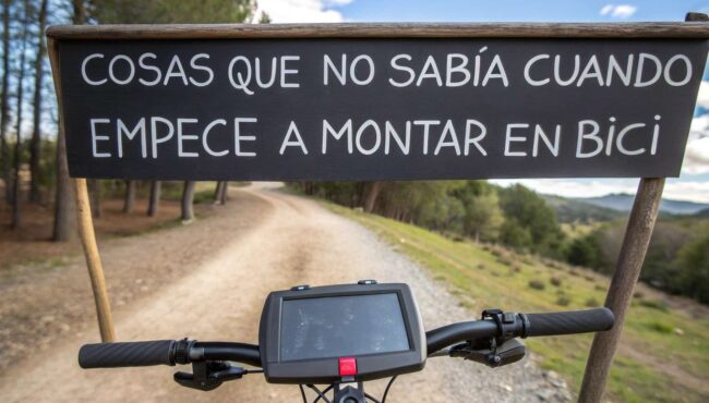 cosas que no sab a cuando empec a montar en bici