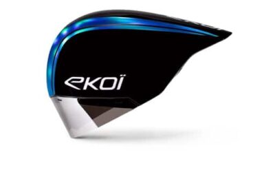 casco ekoi racing pure aero mirror cat2 negro holo azul