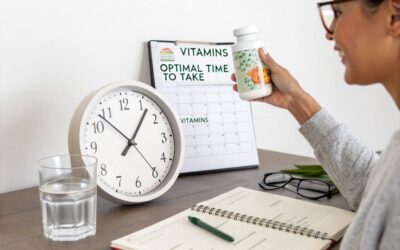 la mejor hora para tomar vitaminas
