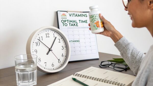 Mejor Hora Para Tomar Las Vitaminas