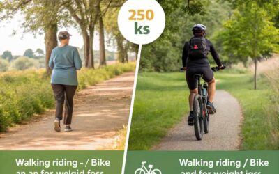 Para Perder Peso: ¿Qué es Mejor, Andar o Montar en una E-Bike?