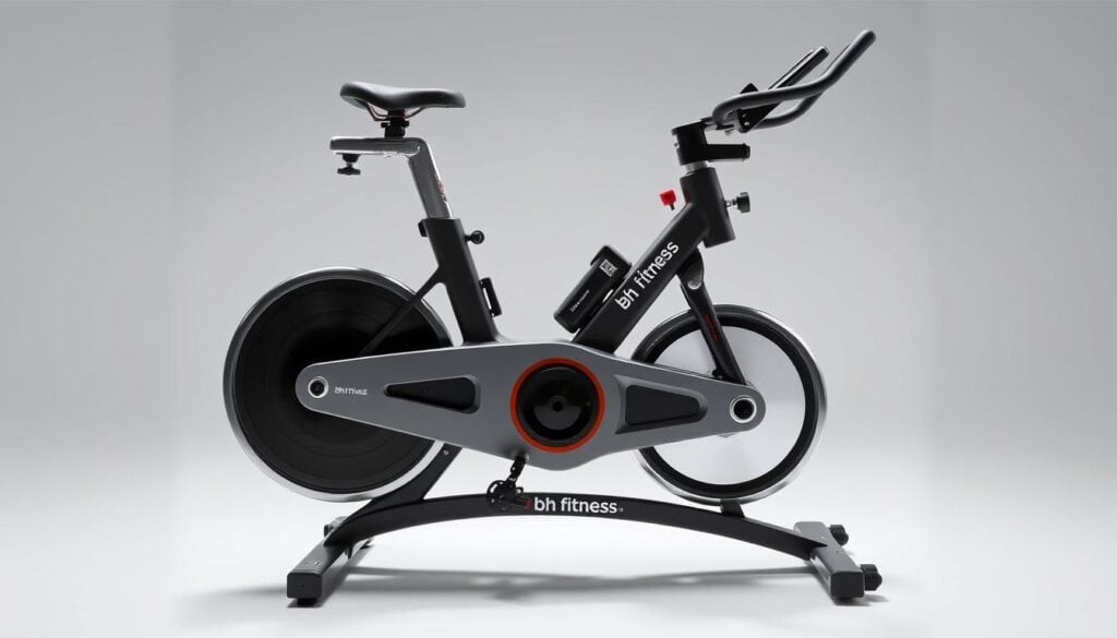 Bicicleta de spinning BH Fitness SB2.6 con volante de inercia de 22 kg
