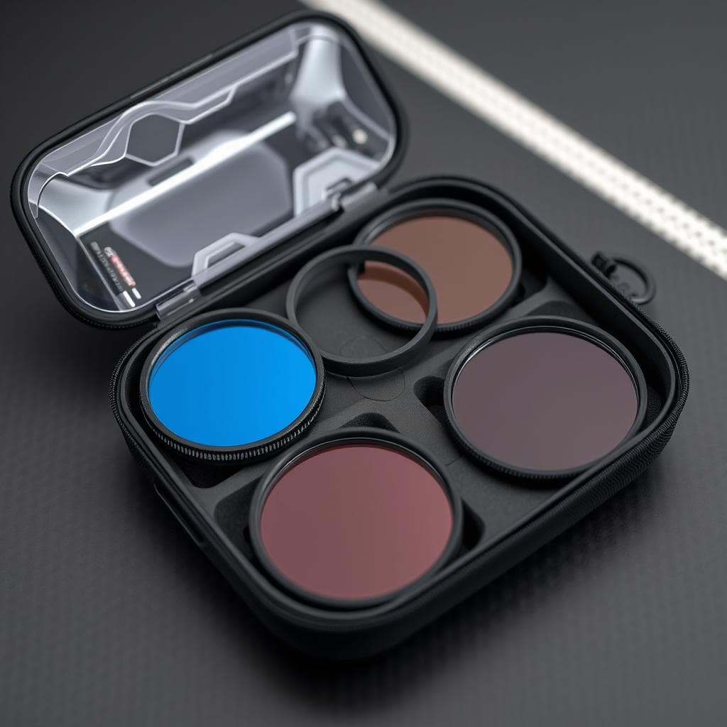 Kit de filtros ND para HOVERAir X1 para diferentes condiciones de luz Kit de filtros ND para HOVERAir X1 para diferentes condiciones de luz