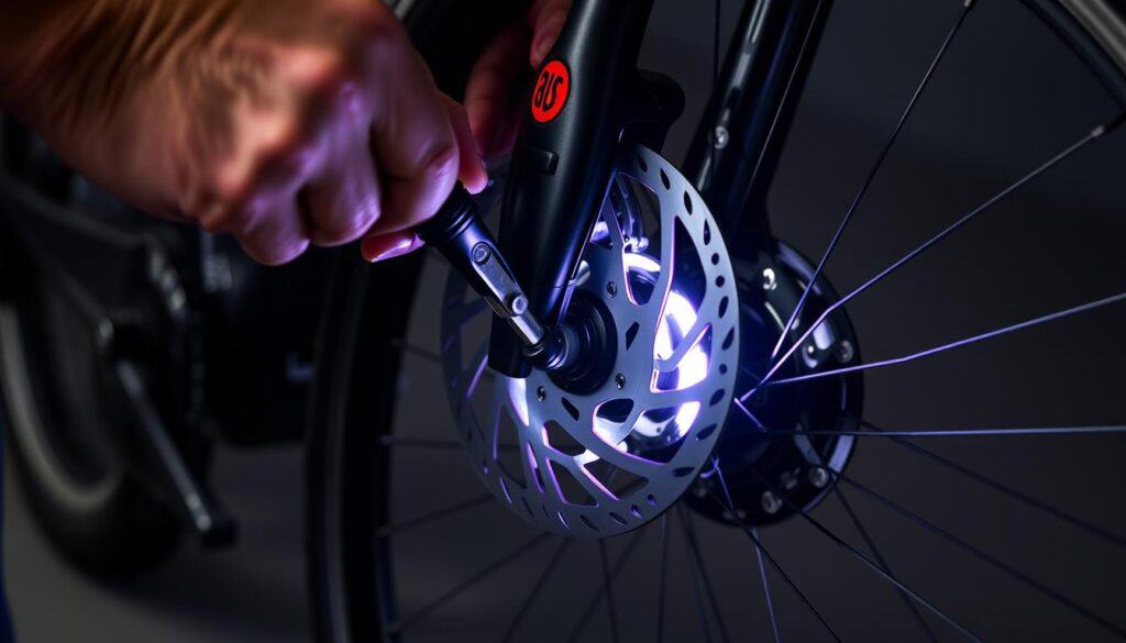 Mantenimiento De Frenos De Disco En Una Bicicleta Eléctrica Mantenimiento De Frenos De Disco En Una Bicicleta Eléctrica