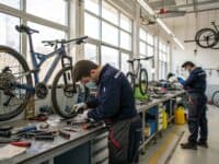 Crisis de mecánicos de bicicletas iniciativa de Shimano